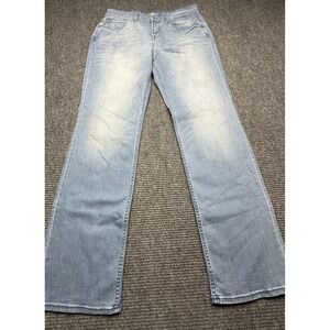 7 For All Mankind Jeans Mens 34/32 Light Wash Austyn Comfort Luxe Relaxed Fit